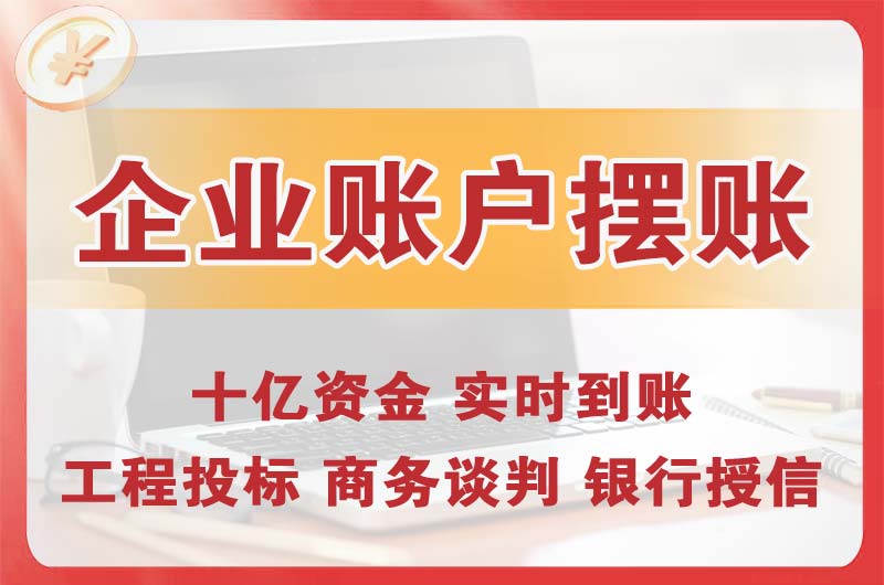 鹿泉企业账户摆账